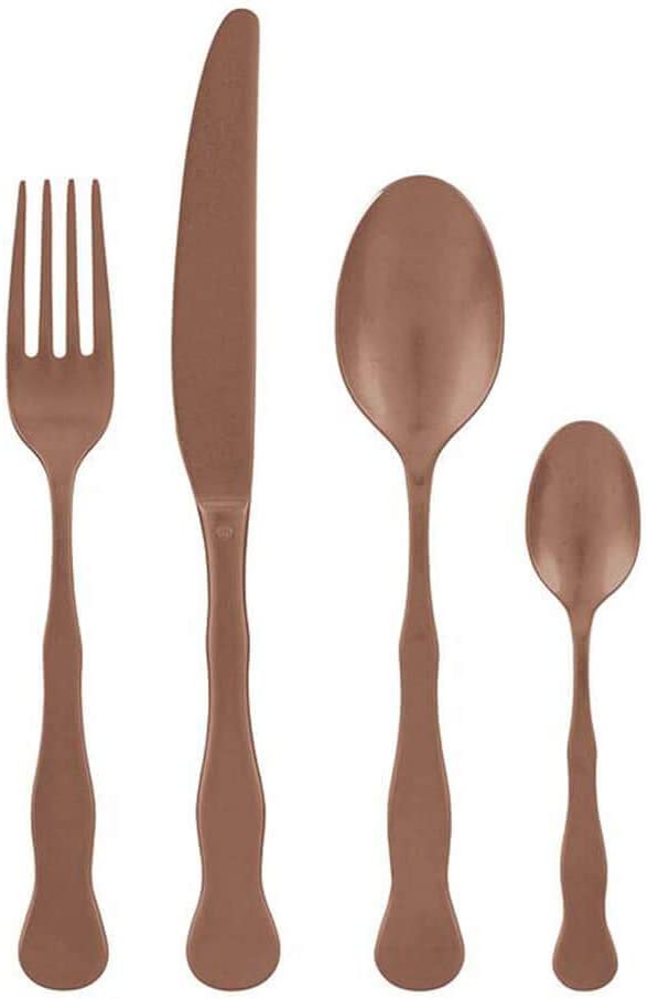 Rosenthal Sambonet Rosenthal – sambonet 24-Piece Cutlery Set – 24 Piece – 1965 Vintage – Stainless Steel/PVD Copper