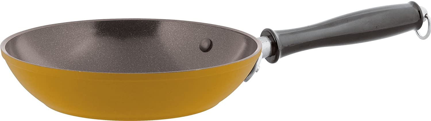 Rosenthal – sambonet 28 1965 Vintage – Quarzo Nero – Yellow – Diameter 24 cm