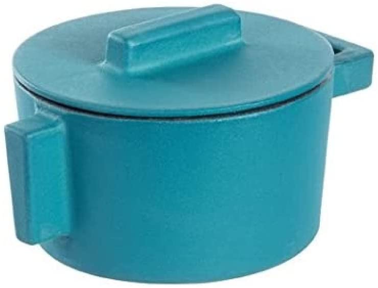 Rosenthal – sambonet Casserole Pot with Lid – terra. Cotto – Cast Iron – Anise – Diameter 10 cm