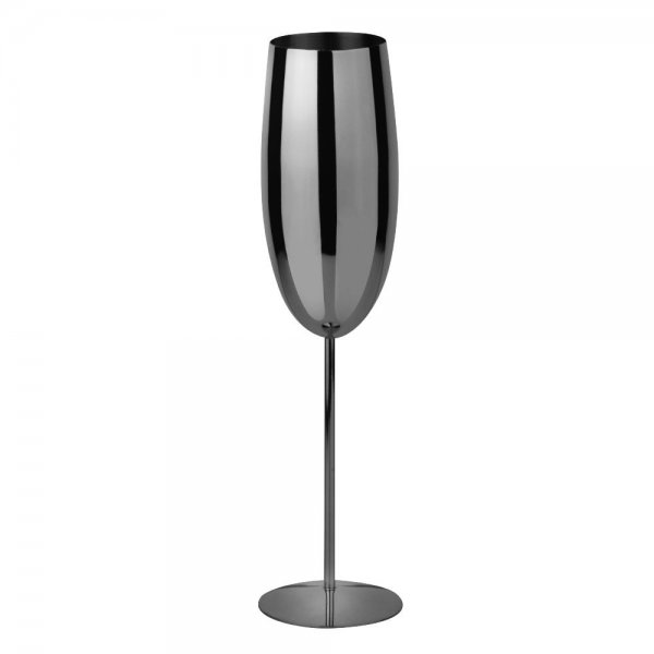 Rosenthal Sambonet Champagne Glass Home Bar PVD Black