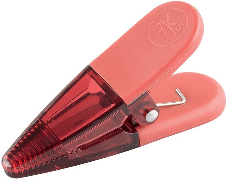 Rosenthal – sambonet Clips/Magnetic Clips, Set of 3, 12 O \'Clock – Silicone – Red – 8