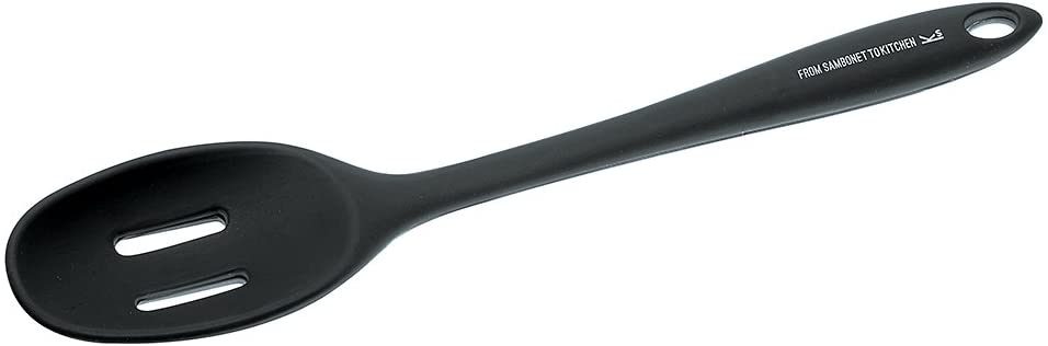 Rosenthal Sambonet Watering Spoon Pasta Spoon Kitchen Aid Silicone Grey Perforated 29 cm