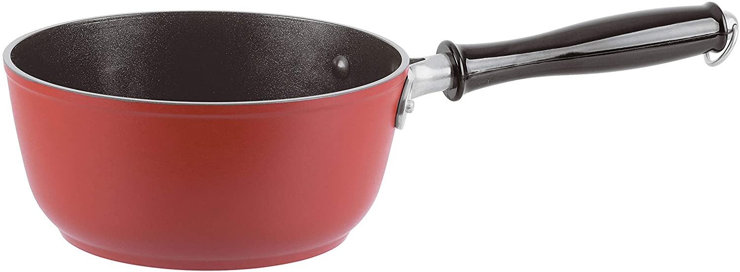 Rosenthal – sambonet – Saucepan – 1965 Rot Vintage – Quarzo Nero – 18 cm Diameter