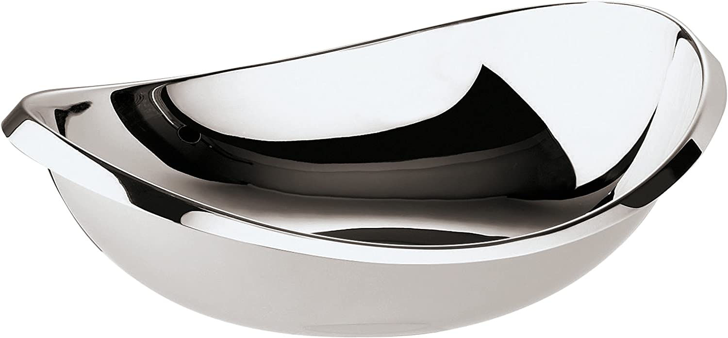 Rosenthal Sambonet Rosenthal – sambonet – Universal Bowl Twist Bowl Oval Stainless Steel 18/10 Stainless Steel – 30 cm