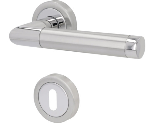 Alpertec Rosette set BB Dallas II stainless steel bicolor