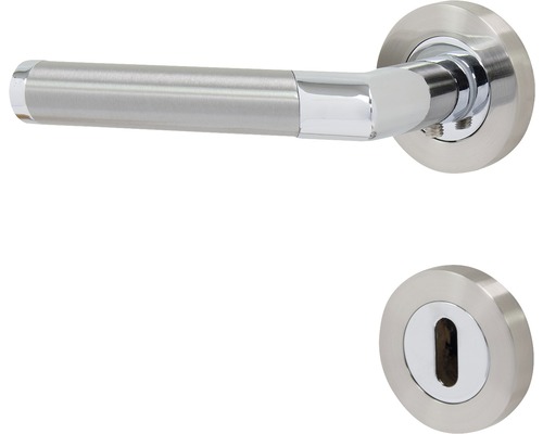 Pertura Rosette set BB Lilja stainless steel bicolor