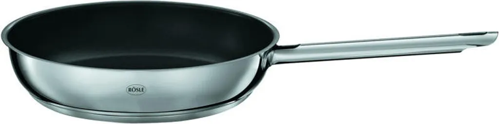 Rasle RÖSLE ELEGANCE frying pan Ø 20 cm, stainless steel 18/10, universal pan with ProPlex non-stick coating, dishwasher, oven and induction safe