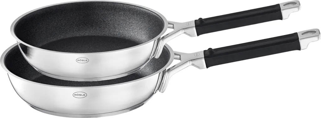 Rasle Rösle Silence® Pro pan set 2 pieces. 24 & 28cm
