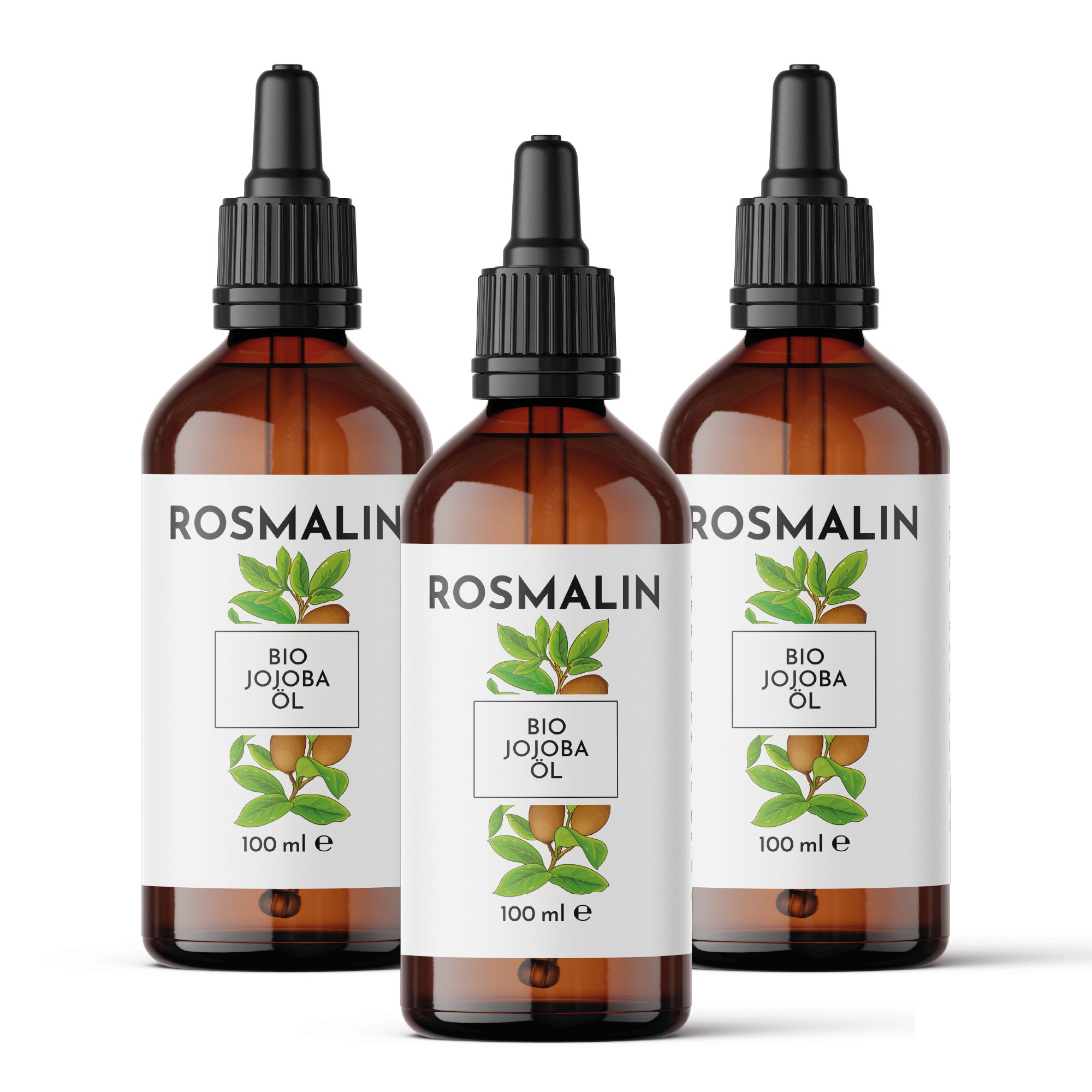 Rosmalin® jojoba oil 100 ml set of 3