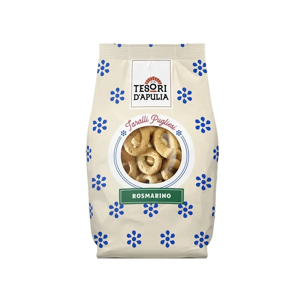 Rosmarino Rosmarin Tarallini Kekse 400g - Tesori dApulia