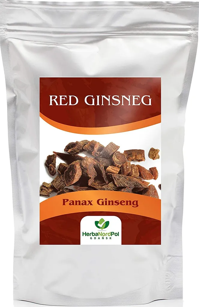 Herbanordpol Red Ginseng Korean Panax Ginseng, cut roots 50g