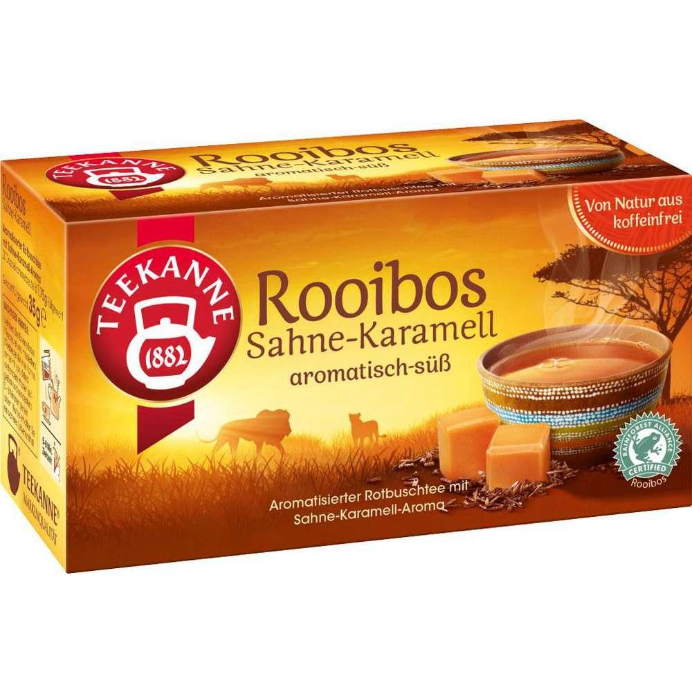 Teekanne Rooibos tea cream caramel