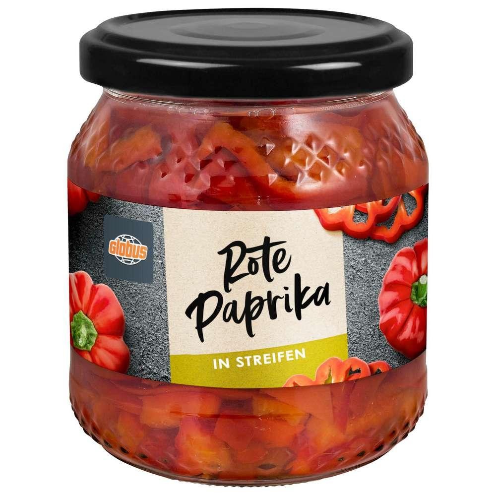GLOBUS Red peppers, cut into strips
