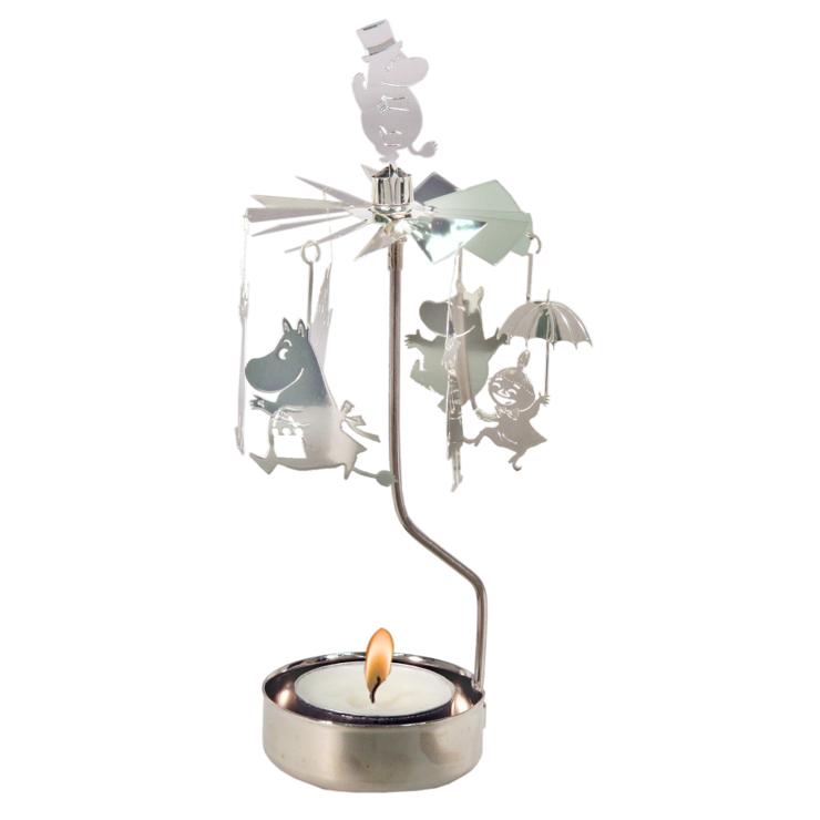 pluto Rotating Tealight Holder Mumin