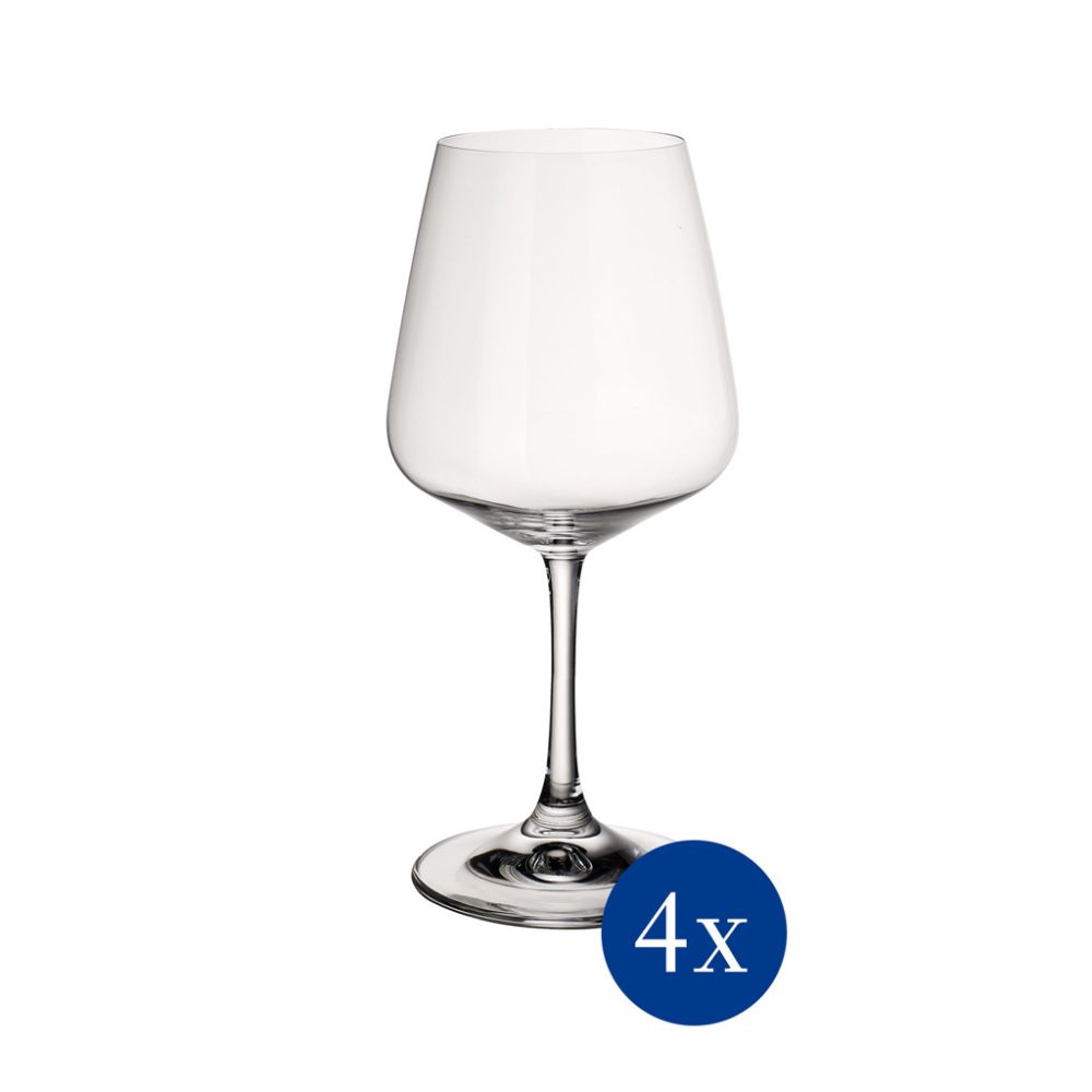 Villeroy und Boch Red Wine Glass Set 4pcs 215mm Ovid Villeroy and Boch