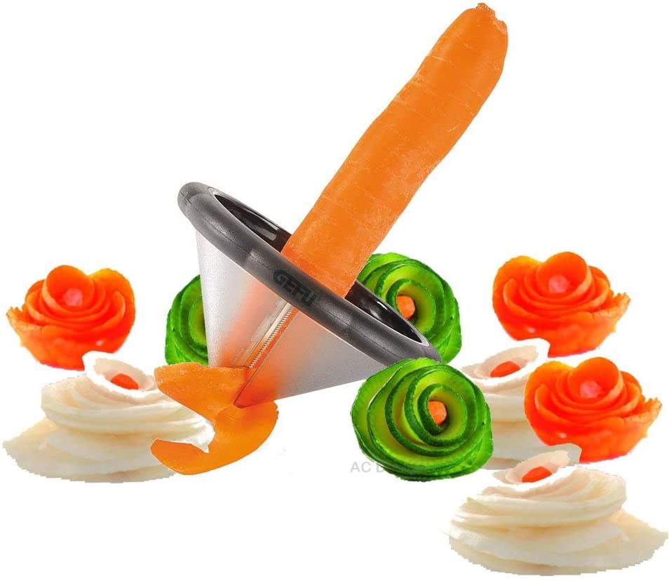 Rouet à Légumes Gefu Rösli, Tranche Radis, Tranche Légumes Décorations, Accessoire Cuisine, Plastique, 12940