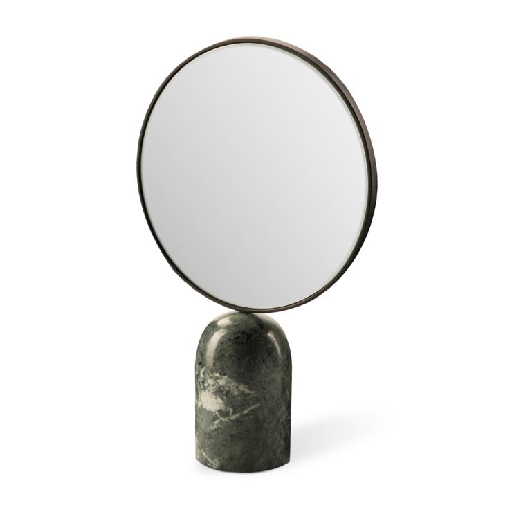 POLSPOTTEN Round Marble table mirror