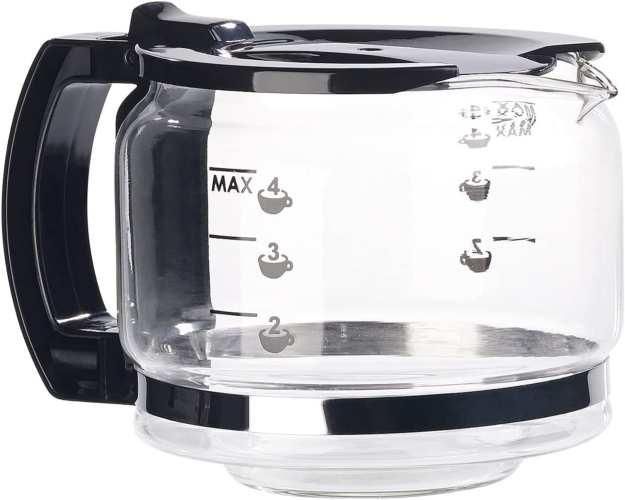 Rosenstein & Söhne Accessories for fully automatic coffee machine: replacement jug for fully automatic design coffee machine KF-506 (coffee machine with coffee grinder)