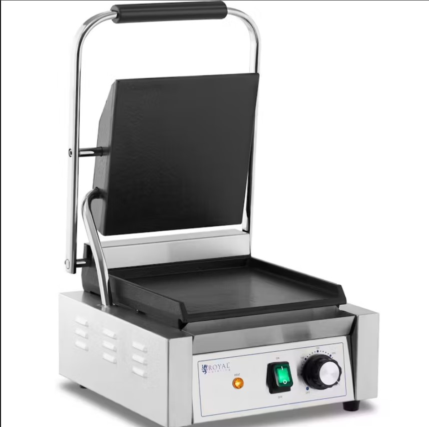Royal Catering contact grill - smooth - - 1800 W