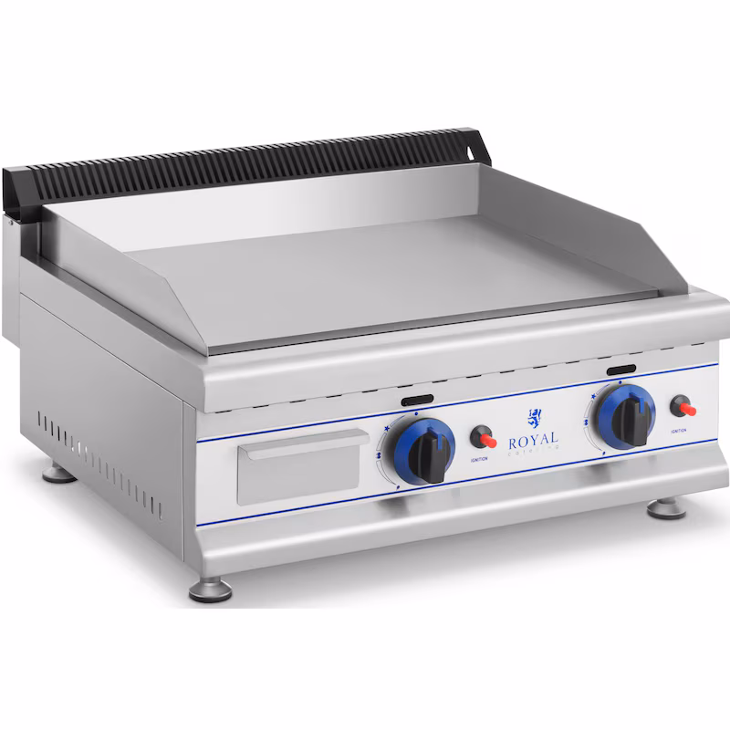 Royal Catering gas double grill - 65 cm - propane/butane - 30 mbar
