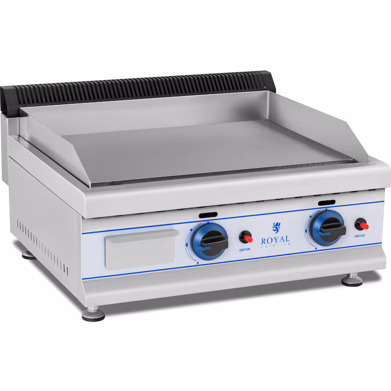 Royal Catering gas double grill - 65 cm - propane/butane 50 mbar