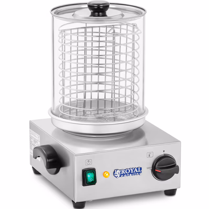 Royal Catering Hot Dog Maker 800 W - up to 40 sausages