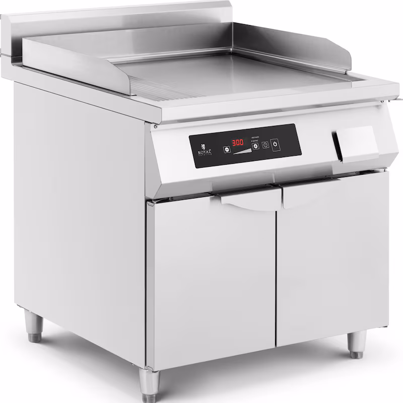 Royal Catering Induction Grill - 720 x 610 mm - smooth - 10000 W -