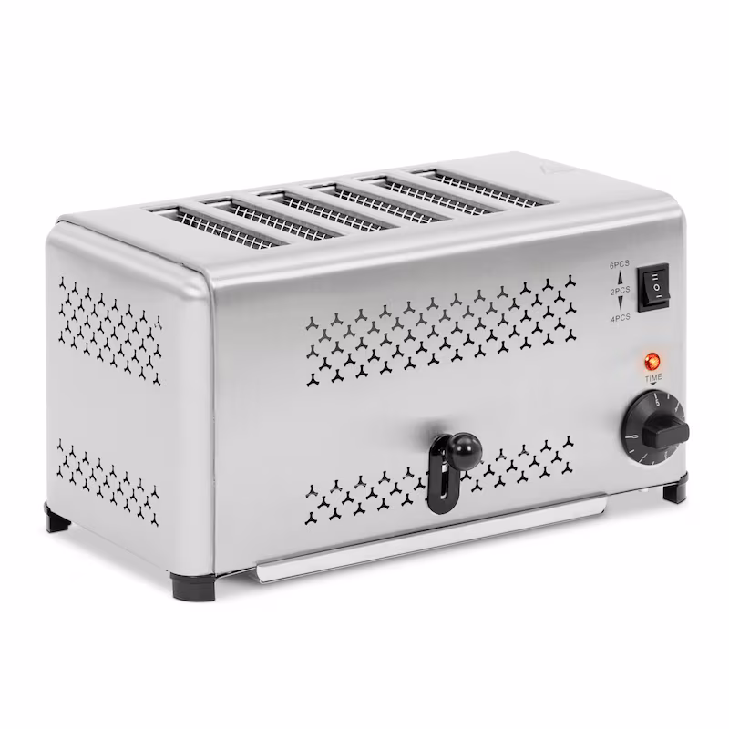 Royal Catering Toaster - 2500 W - 6 slots -