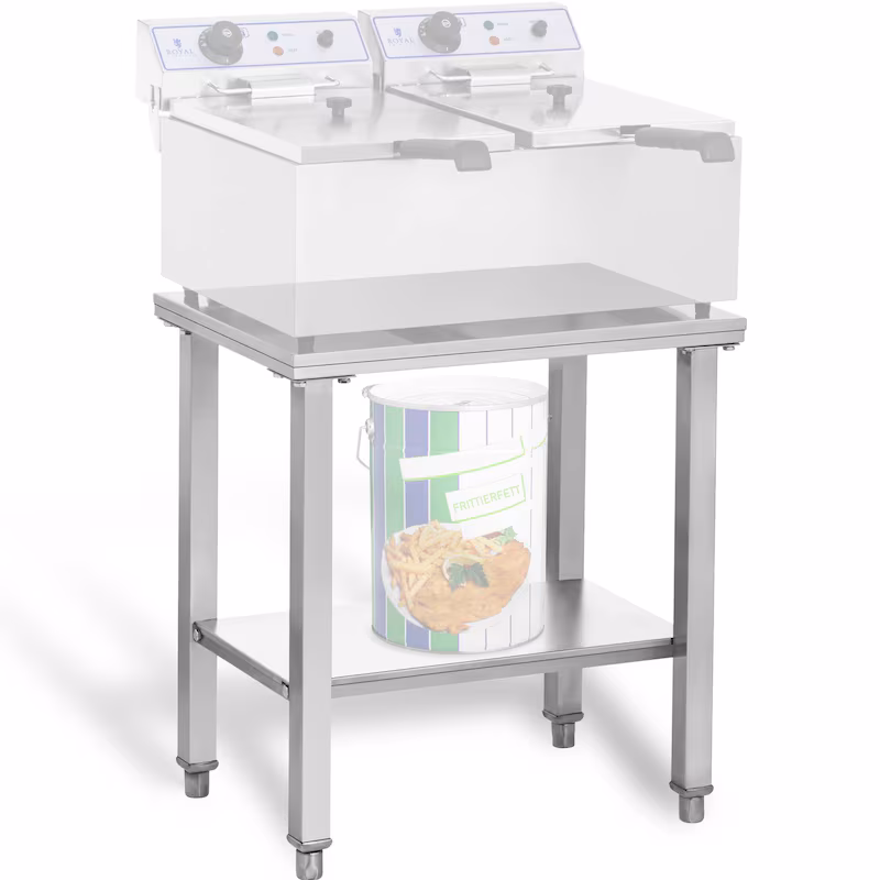 Royal Catering Deep Fryer Stand - 62 x 42 cm -