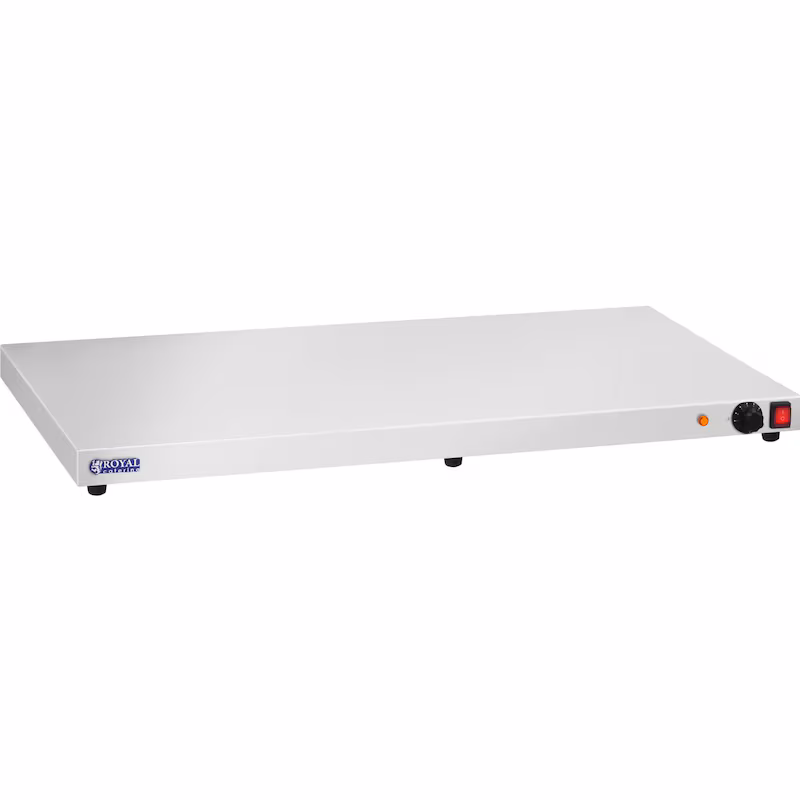 Royal Catering Warming Plate - 600 W - Stainless Steel - 100 cm