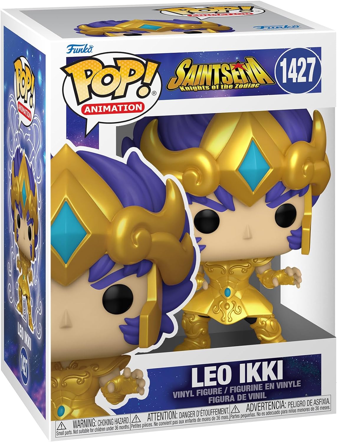 Funko Pop! Animation: Saint Seiya - Gold Leo Phoenix Ikki - Vinyl Collectible Figure - Gift Idea - Official Merchandise - Toys For Children and Adults - Anime Fans - Model Figure For Collectors