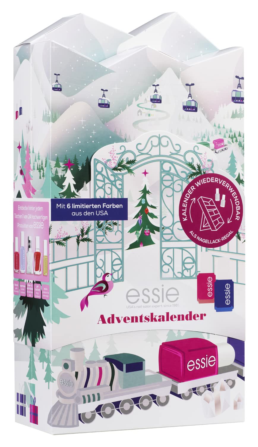 Essie Advent calendar, ‎advent calendar.