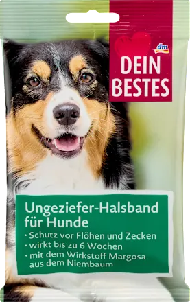 Dein Bestes Flea and tick collar for dogs, 1 pc.