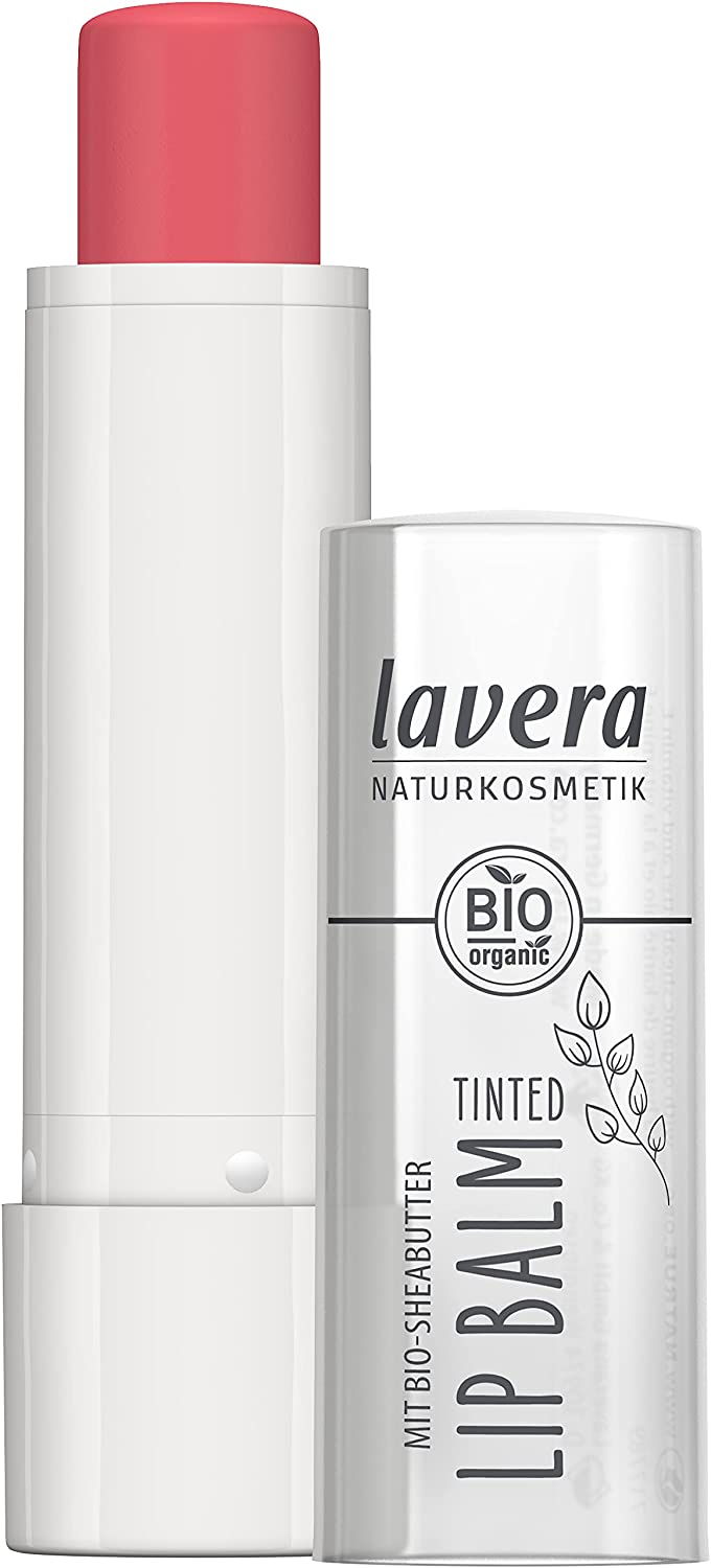 lavera Tinted Lip Balm - Fresh Peach 01 - Lip Balm - Gluten Free - No Silic, ‎apricot