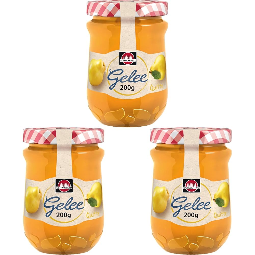 Schwartau Jelly Quince Fruit Juice 200g (Pack of 3)