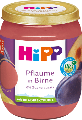 HiPP Fruits premium plum in pear from the 5th month, 160 g