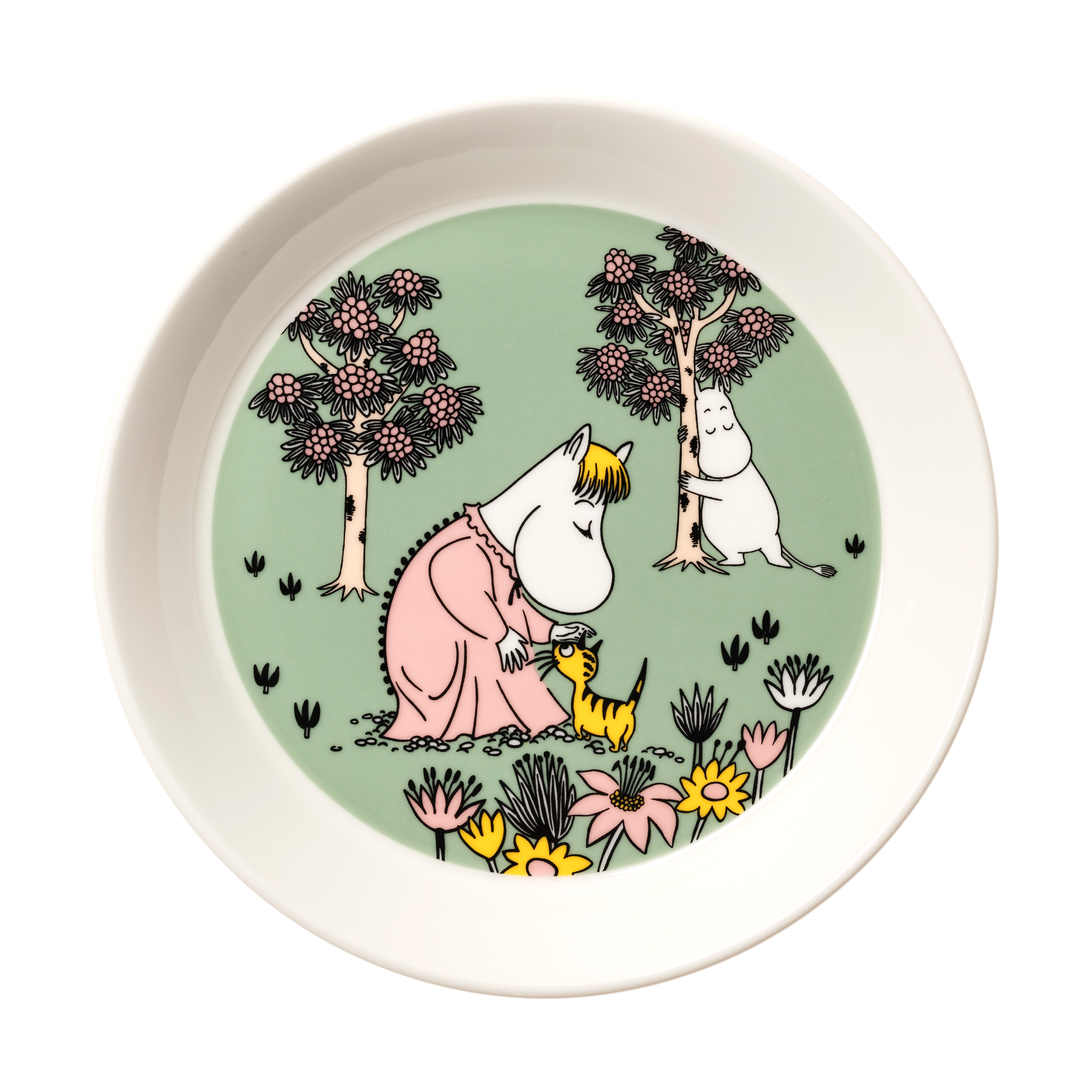 Moomin Arabia Consideration Moomin plate