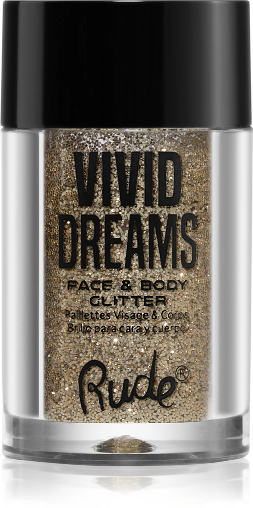 Rude Cosmetics Vivid Dreams Glitter for body and face Farbton Visionary 2,7 g