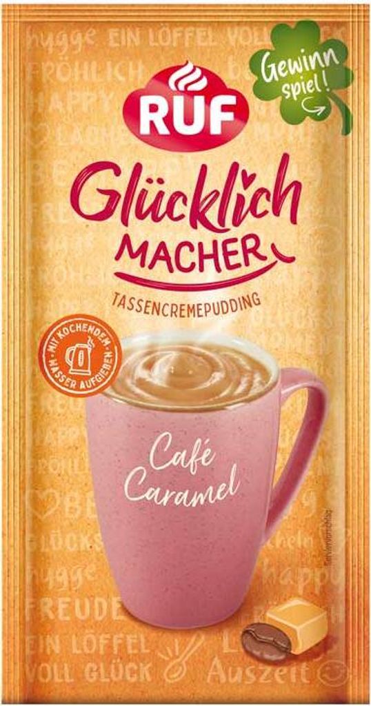 RUF Happiness Maker Mug Pudding Café Caramel 59g