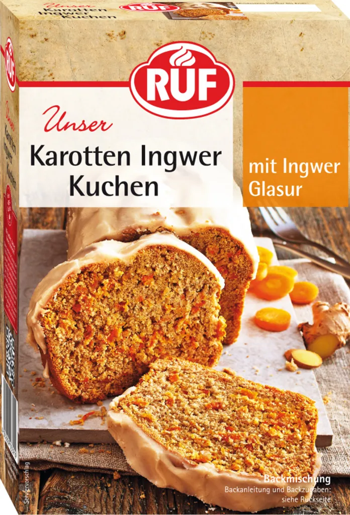 RUF Carrot Ginger Cake Mix