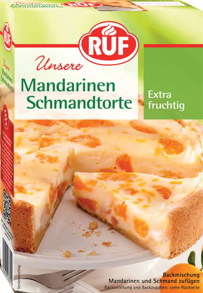 RUF Mandarin Sour Cream Cake Baking Mix