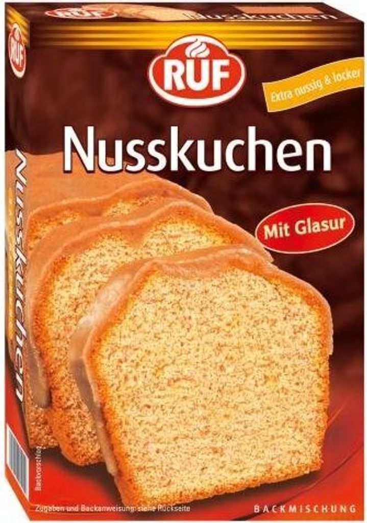 Ruf Nut Cake Baking Mix, 13716 1 Pack (1x 520 g Pack)
