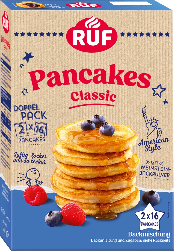 RUF Pancakes Classic 540g