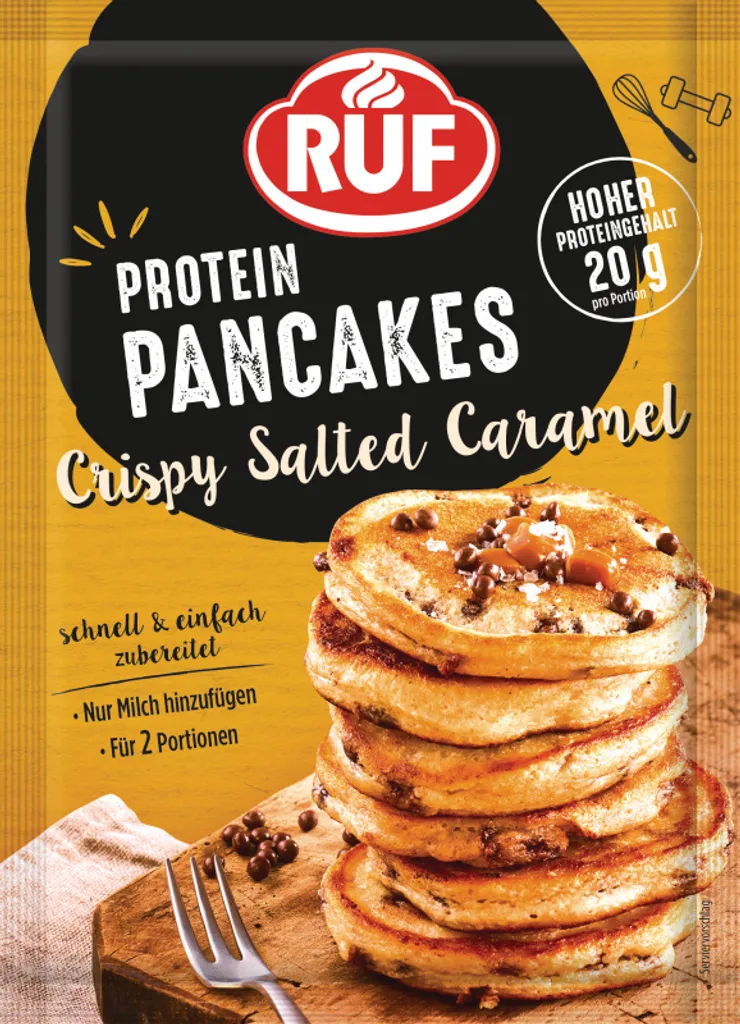 RUF Protein Pancakes Crispy Salted Caramel 150g