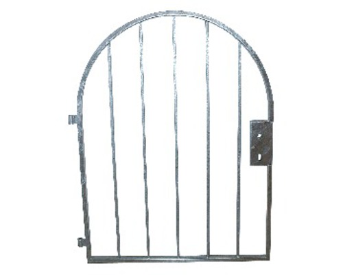 Hornbach Galvanized steel round arch gate 1200 mm