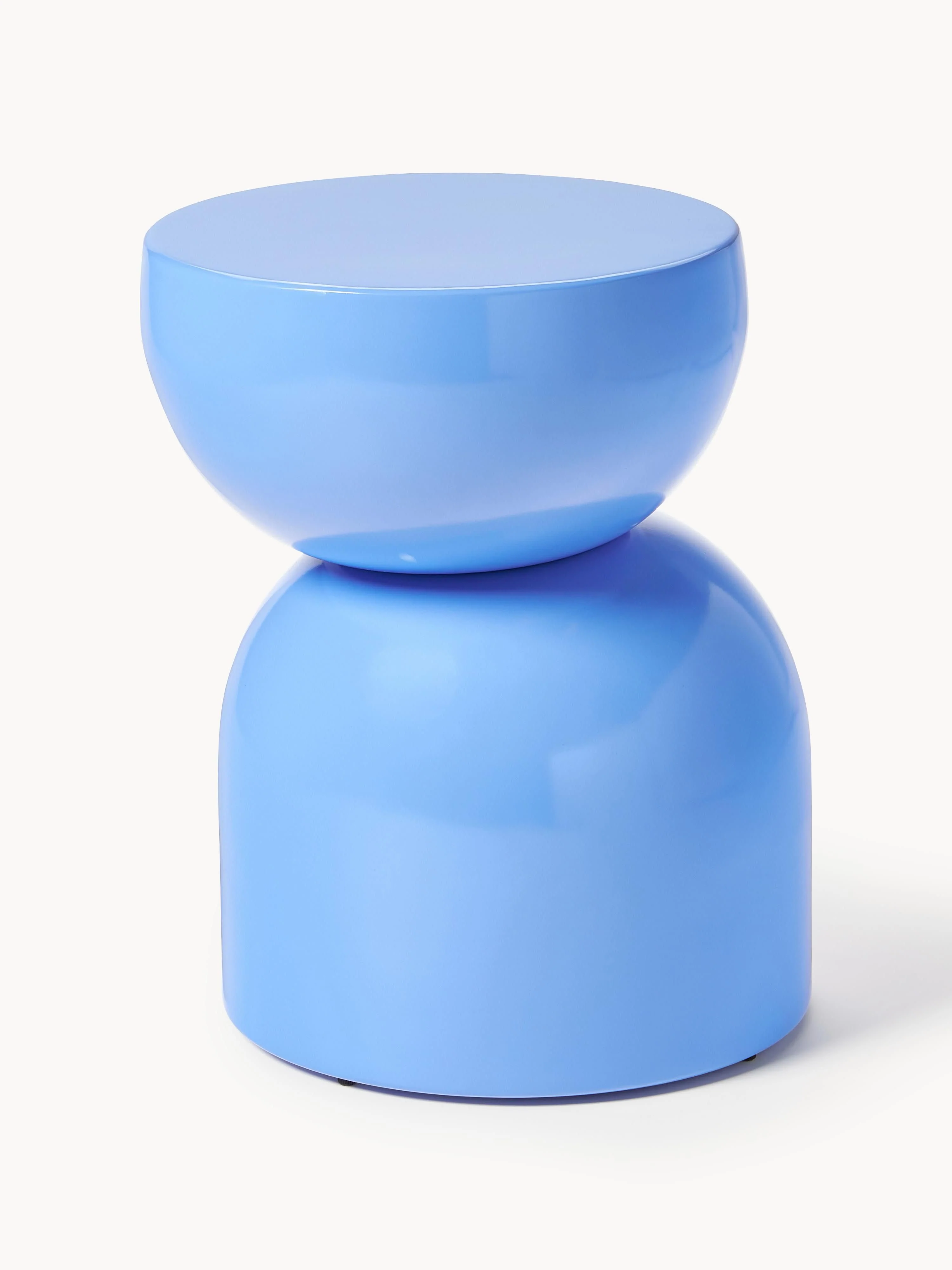 Westwing Collection Gigi round side table, Blue