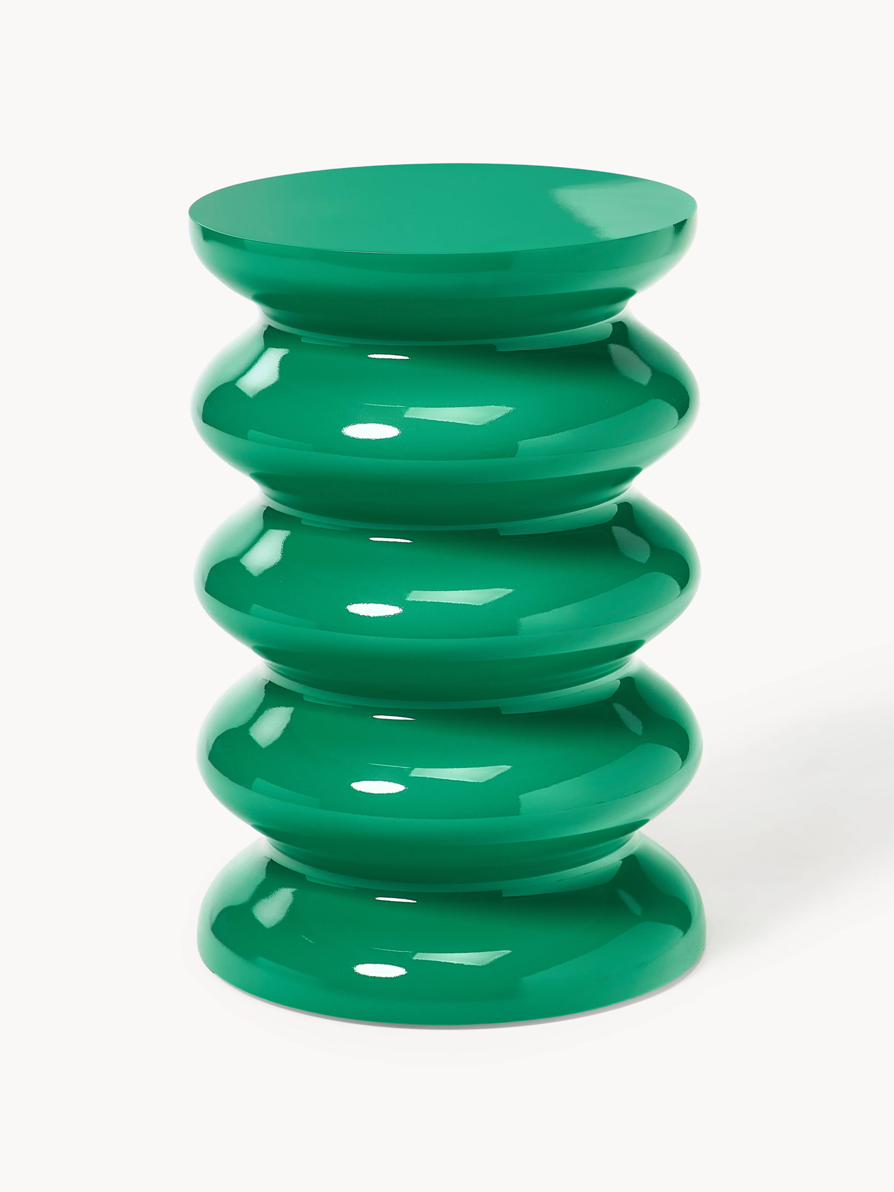 Westwing Collection Illy round side table, Green
