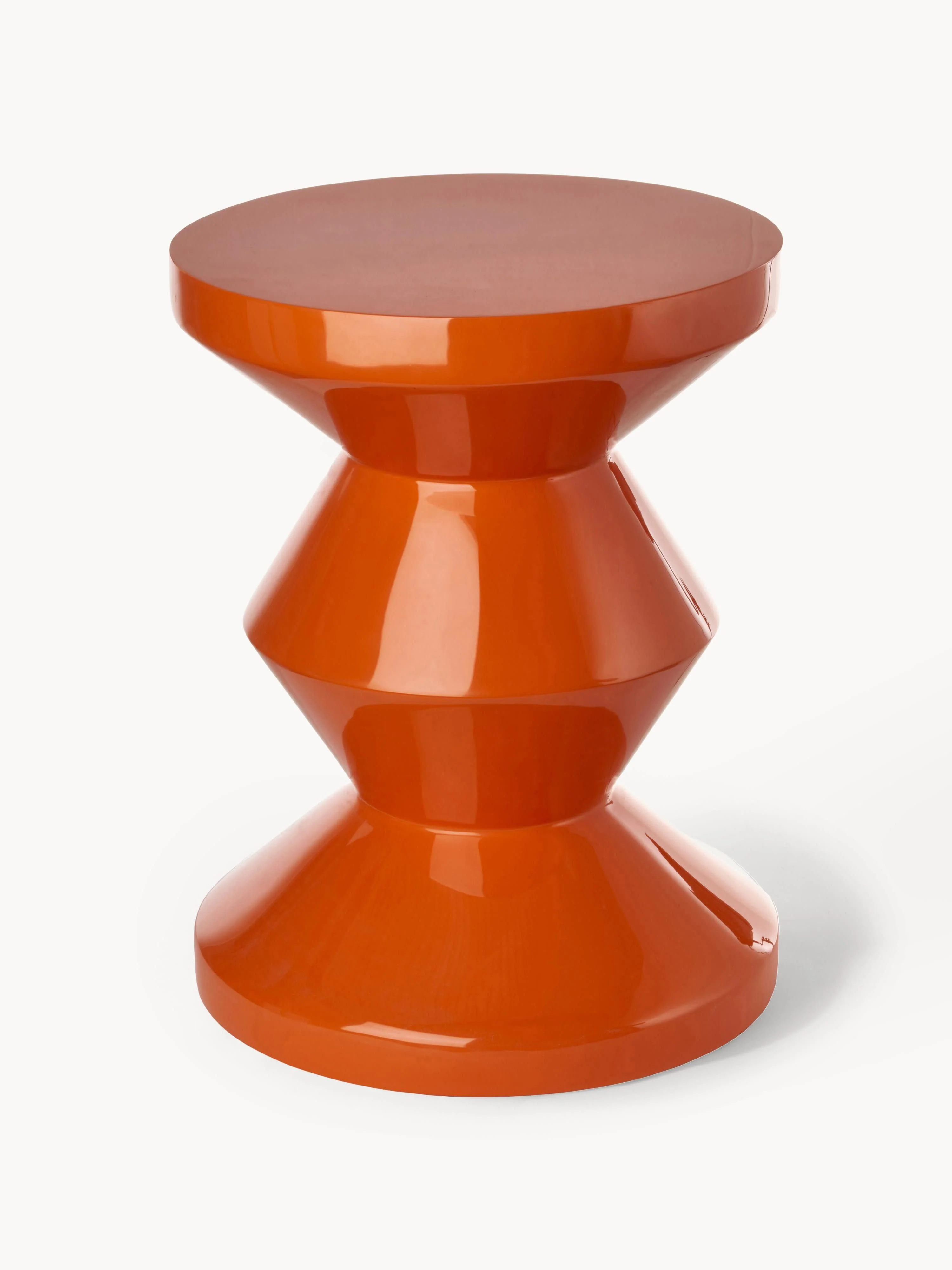 POLSPOTTEN Zig Zag round side table