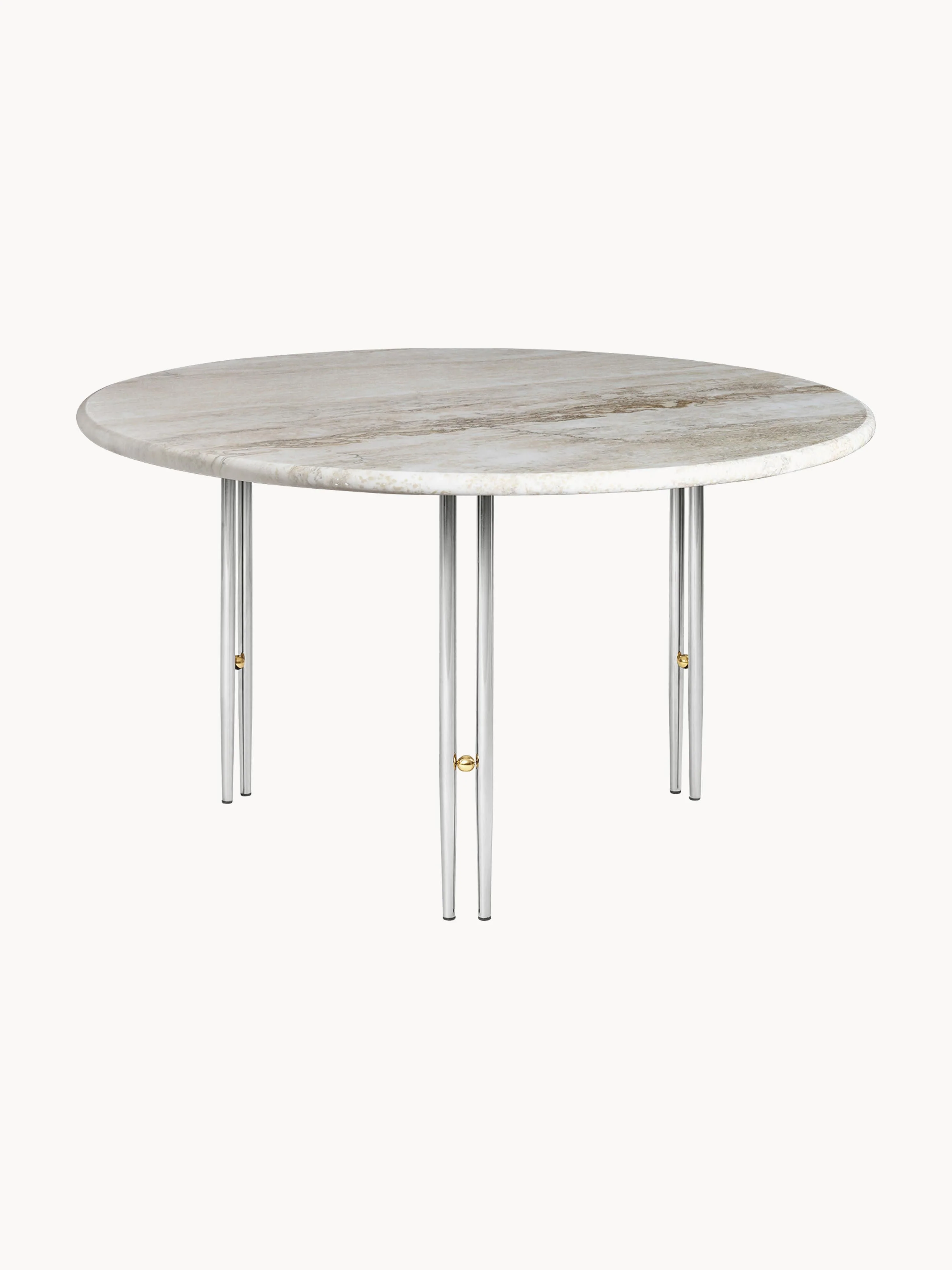 gubi Round marble coffee table IOI, Ø 70 cm