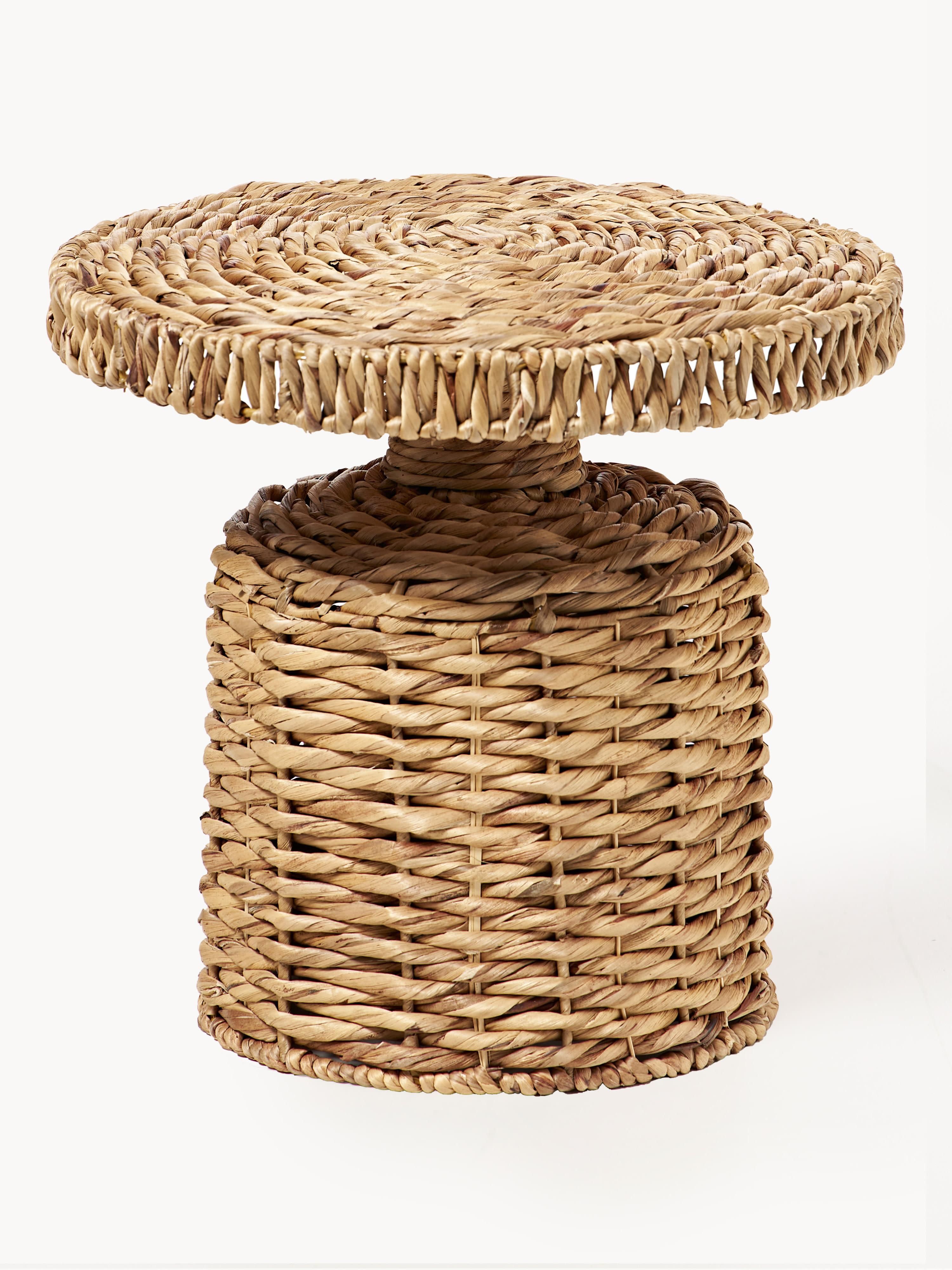 Bloomingville Round rattan side table Camo